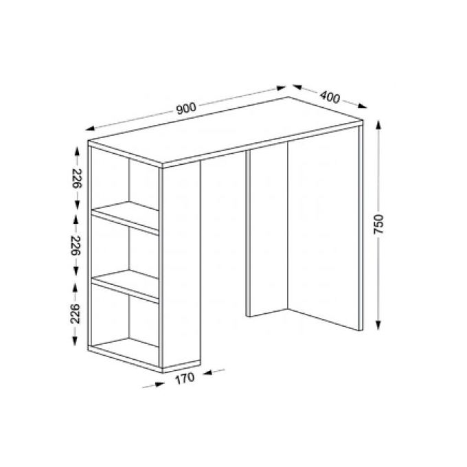 مكتب دراسة ابيض,اسود  _MK_107_W+B